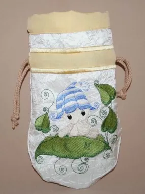 Baby Bubbles Sitting Drawstring Bag