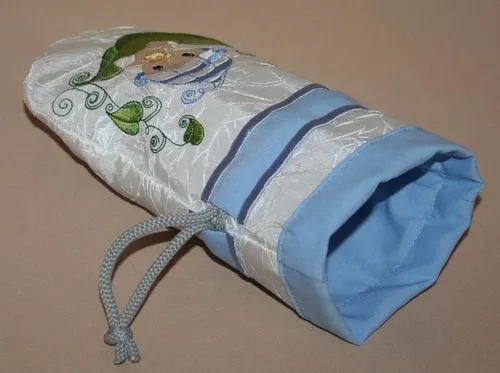 Baby Troubles Sucking Pacifier Drawstring Bag
