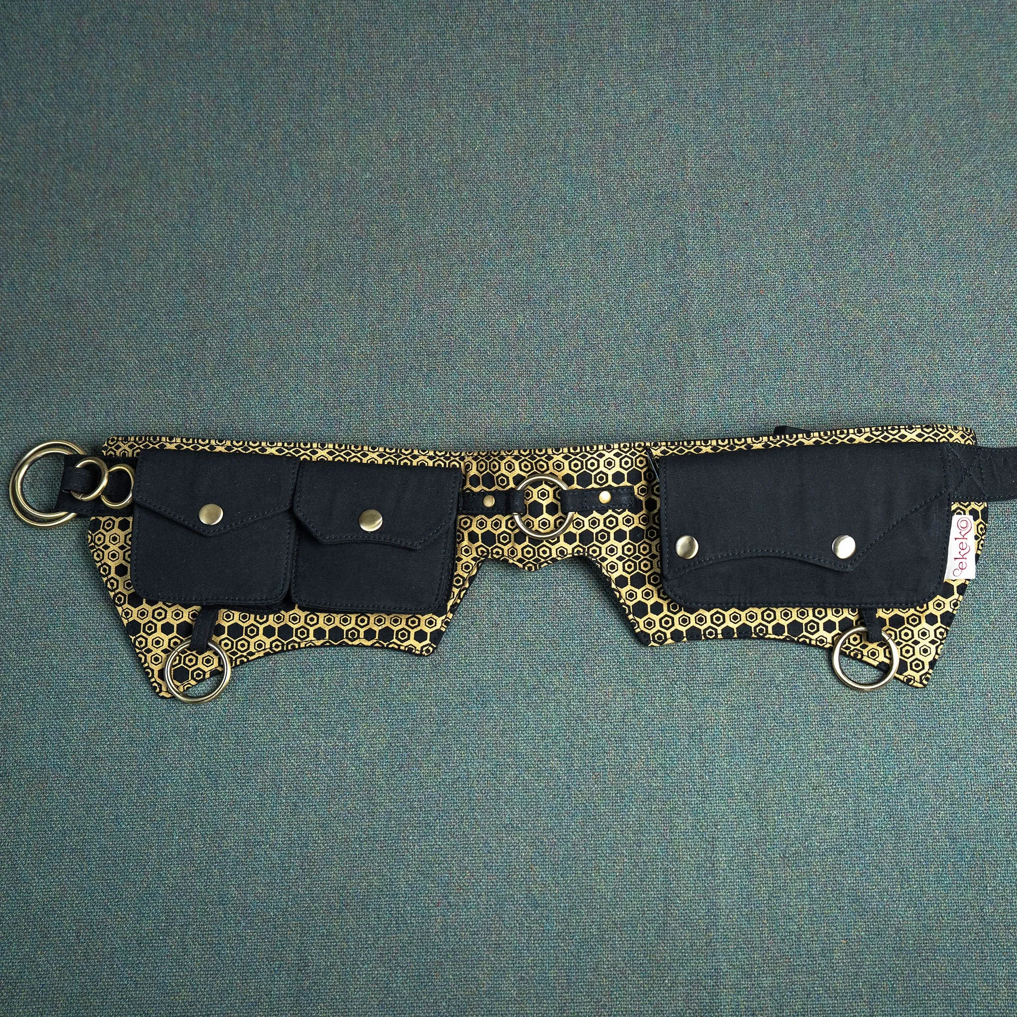 Batman Belt - Hexagon Bee Print