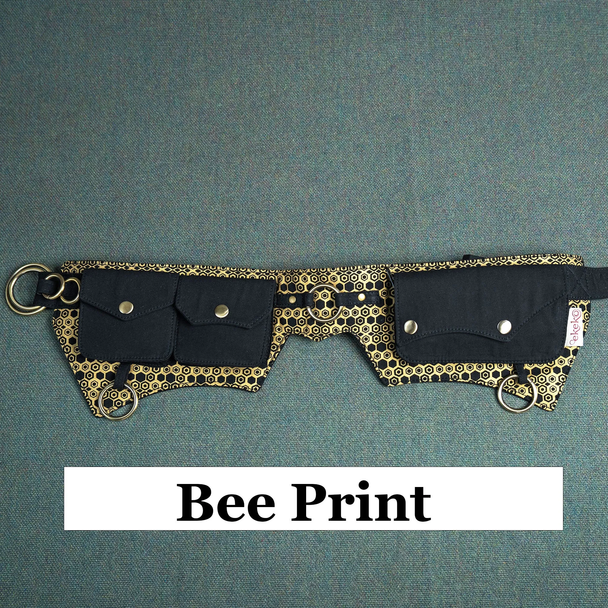Batman Belt - Hexagon Bee Print