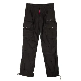 Black Logo Utility Trousers