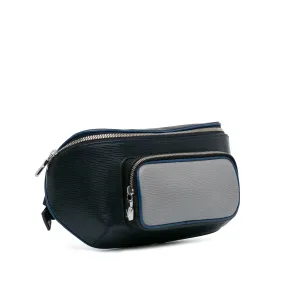 Blue Louis Vuitton Epi Damier Graphite Bumbag Belt Bag
