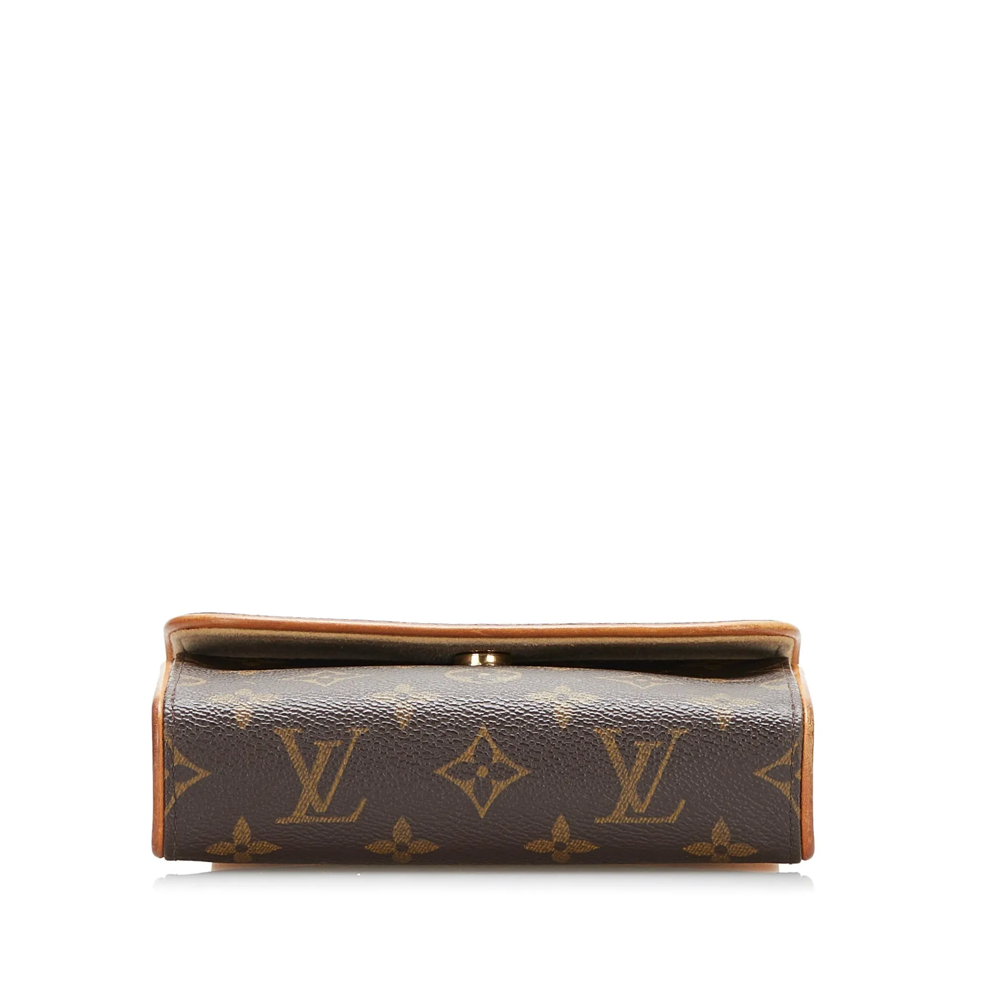 Brown Louis Vuitton Monogram Pochette Florentine Belt Bag