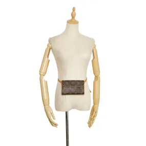 Brown Louis Vuitton Monogram Pochette Florentine Belt Bag
