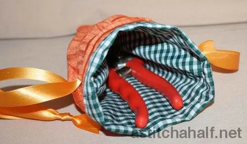 Carrot Drawstring Bag