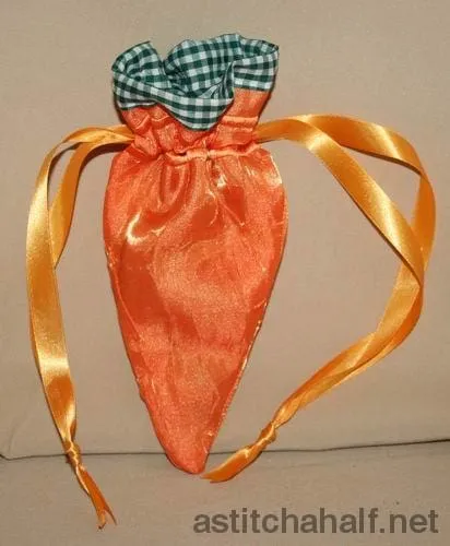 Carrot Drawstring Bag