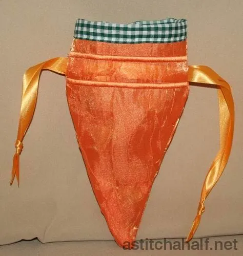 Carrot Drawstring Bag