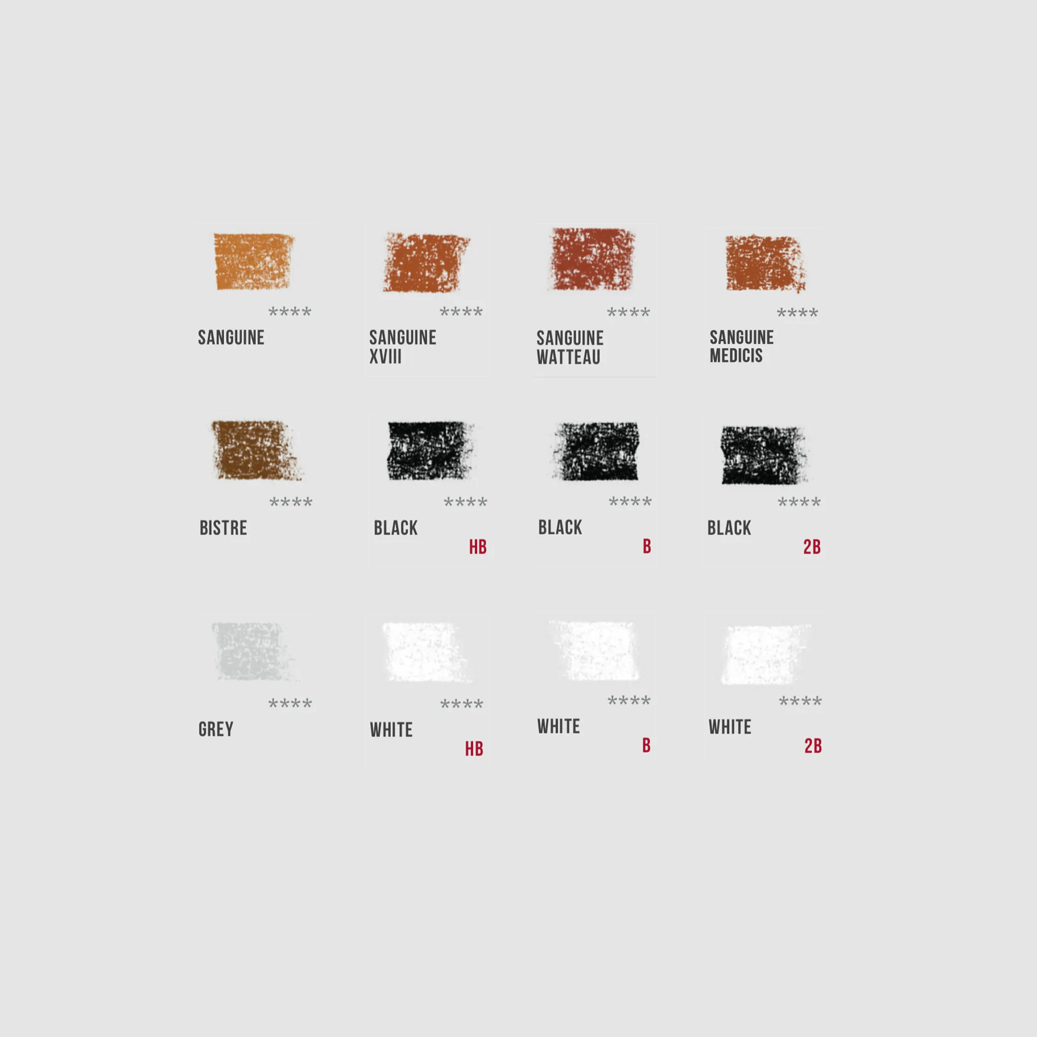 Conte Crayon Packs