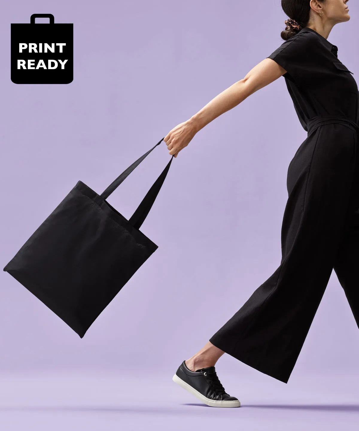 Cotton shopper long handle | Gold