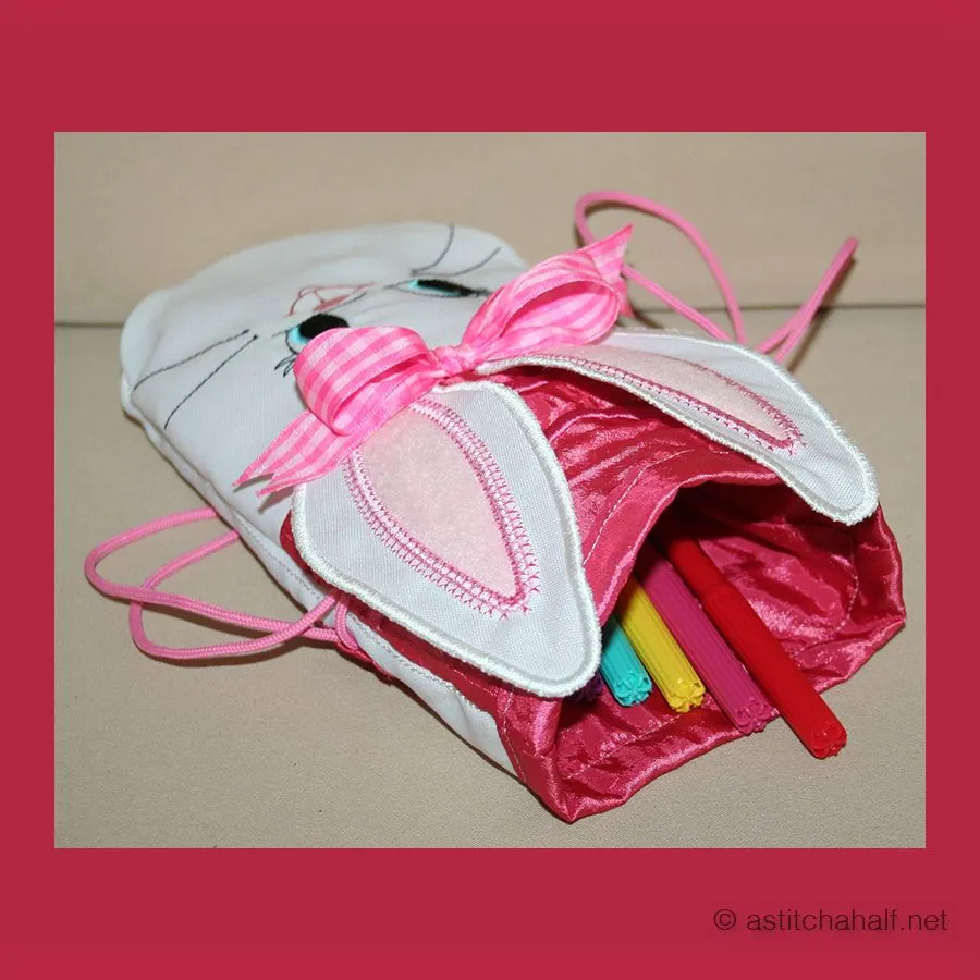 Cute Bunny Drawstring Bag