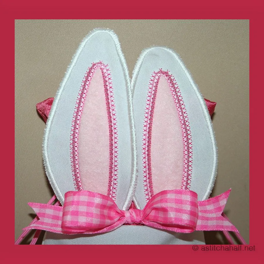 Cute Bunny Drawstring Bag