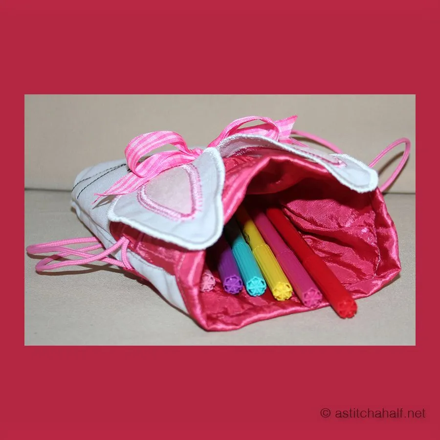 Cute Bunny Drawstring Bag
