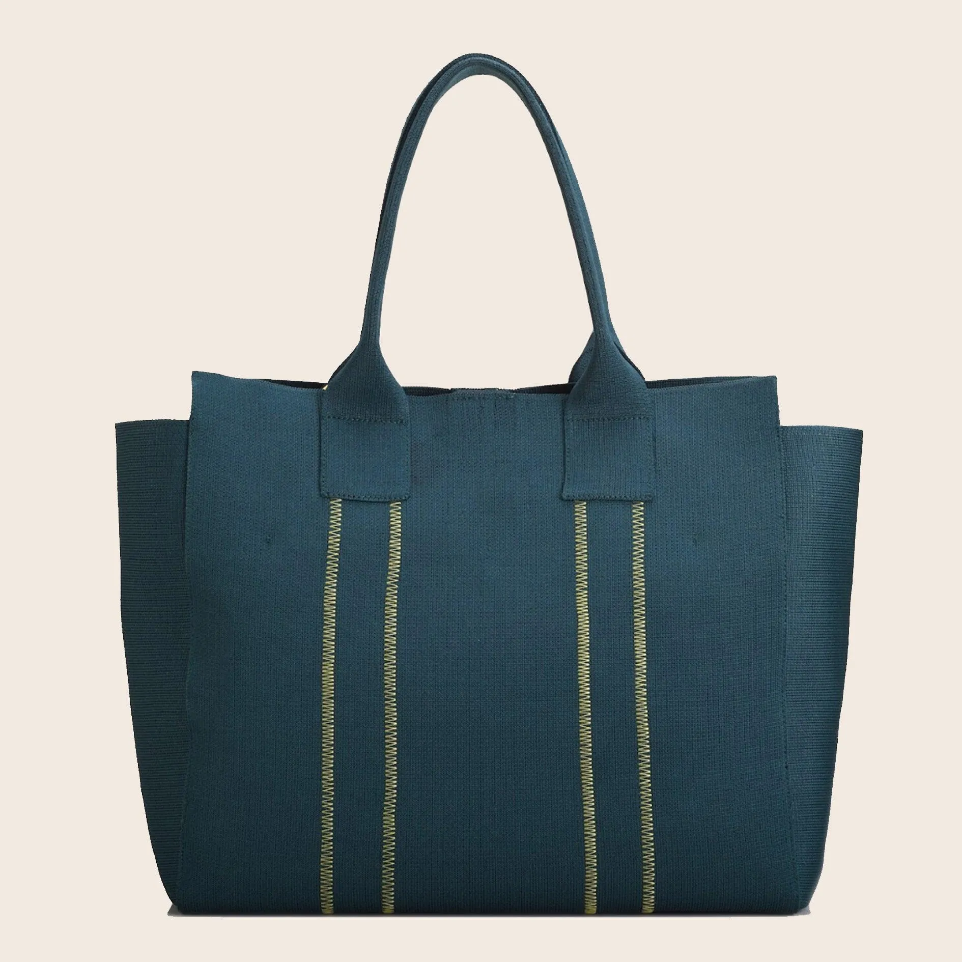 Deux- Bucket Tote-Teal