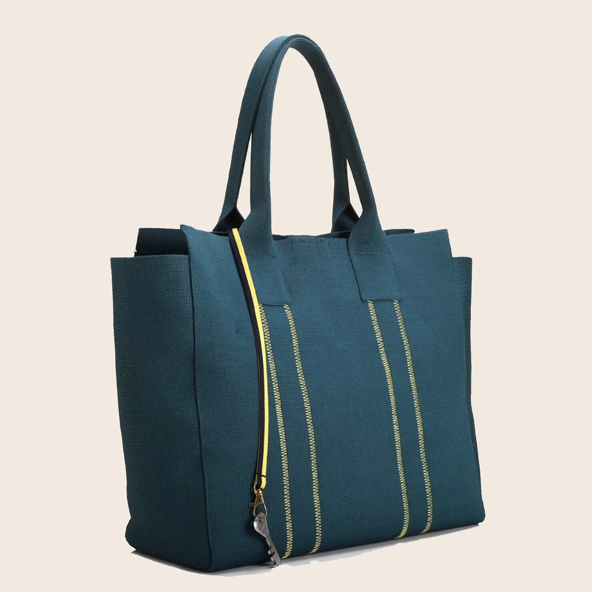 Deux- Bucket Tote-Teal