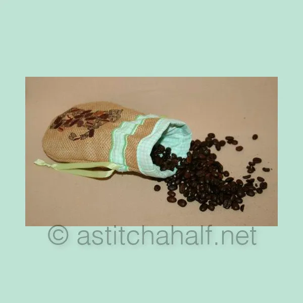 Drawstring Coffee Bag 02