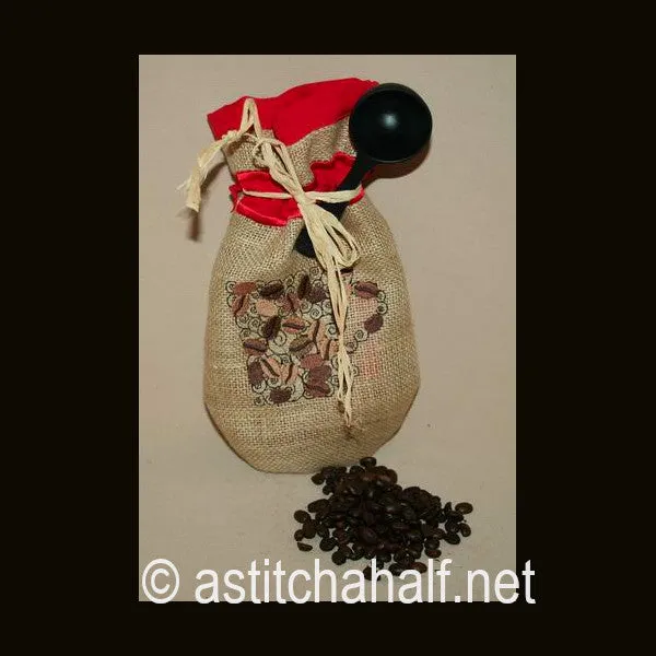 Drawstring Coffee Bag 05