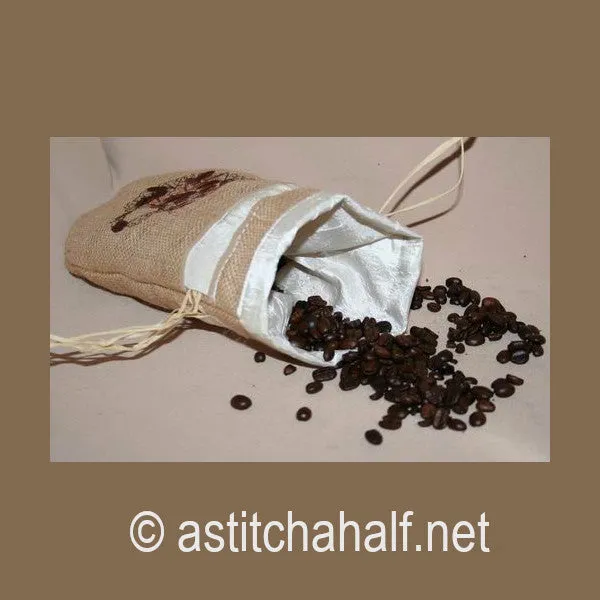 Drawstring Coffee Bag 06