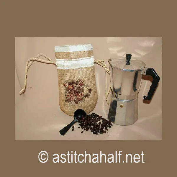 Drawstring Coffee Bag 06