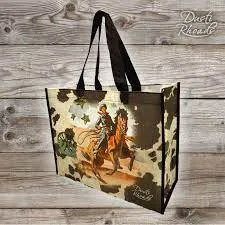 DUSTI RHOADS VINTAGE COWBOY SHOPPING BAG