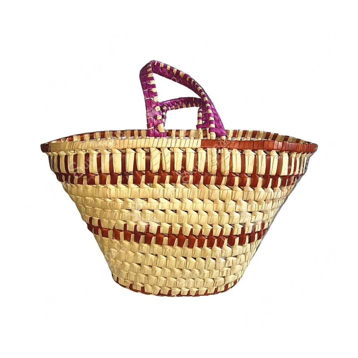 Eco Friendly Handmade Reed Shopping Bag, Medium