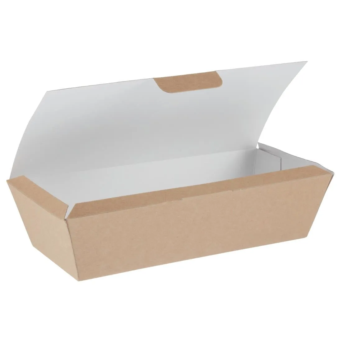 FA363 Colpac Compostable Kraft Food Boxes 250mm (Pack of 150)