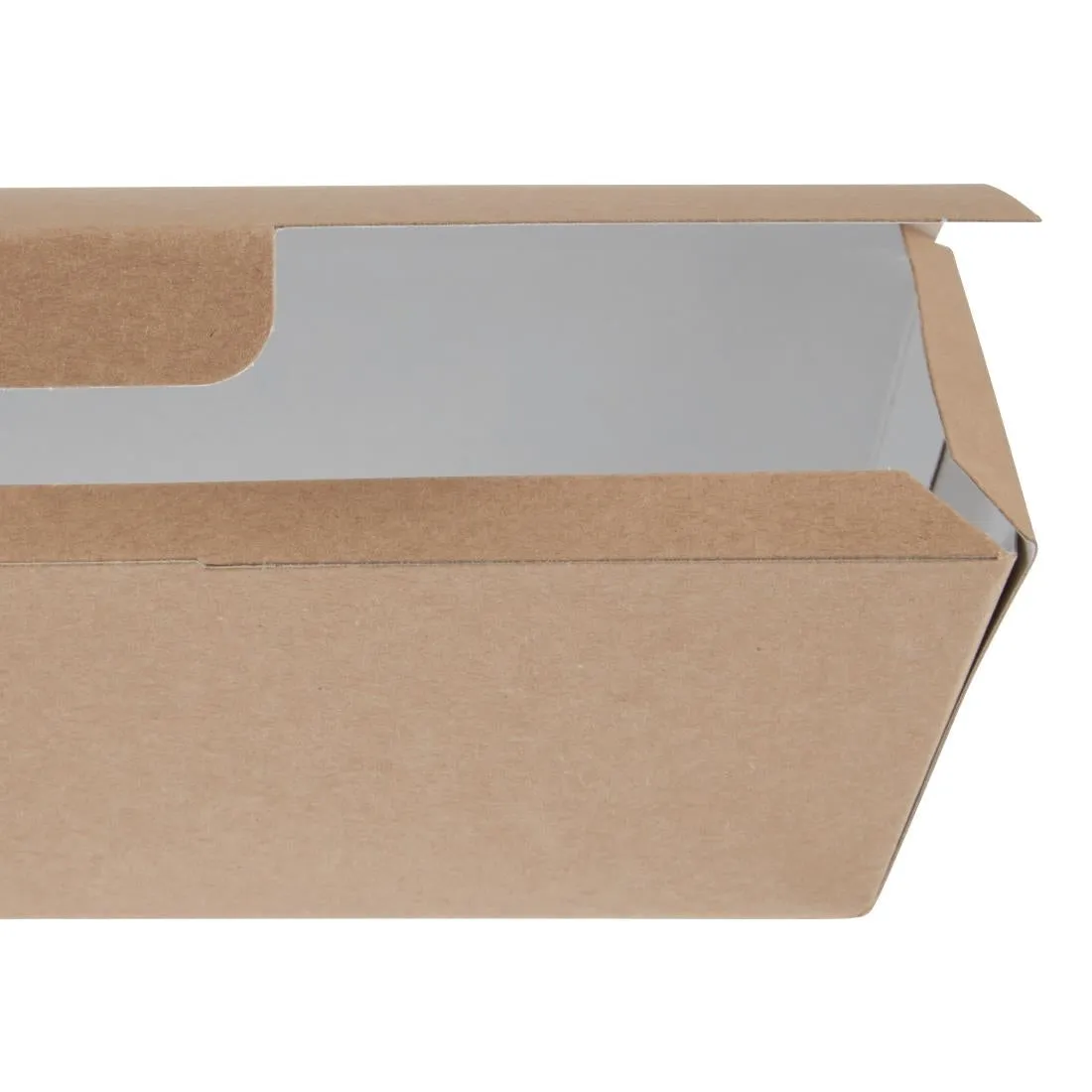 FA363 Colpac Compostable Kraft Food Boxes 250mm (Pack of 150)