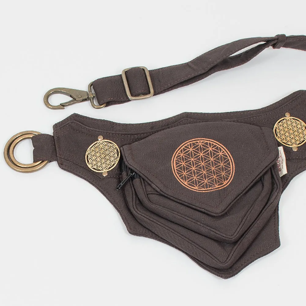 Flower of Life Trikon Belt