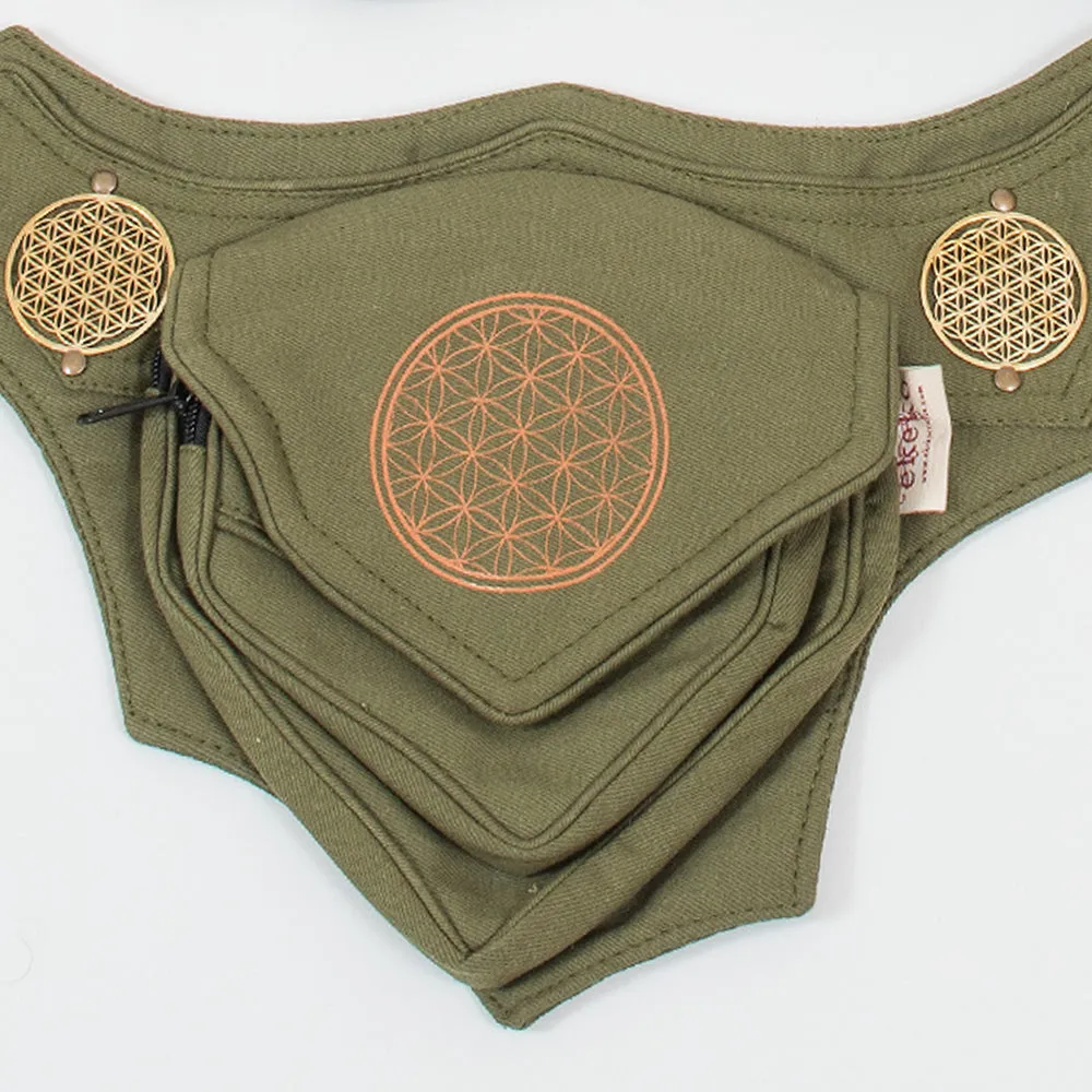 Flower of Life Trikon Belt