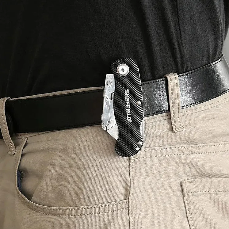 Folding Lock-Blade Utility Knife