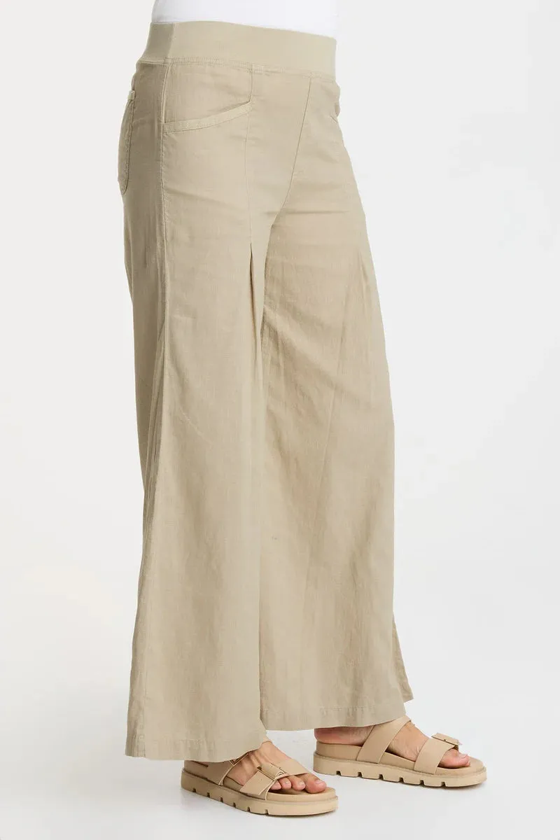 Gauze Kaj Wide Leg - Pastel Rosemary