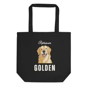 Golden Retriever, eco tote bag