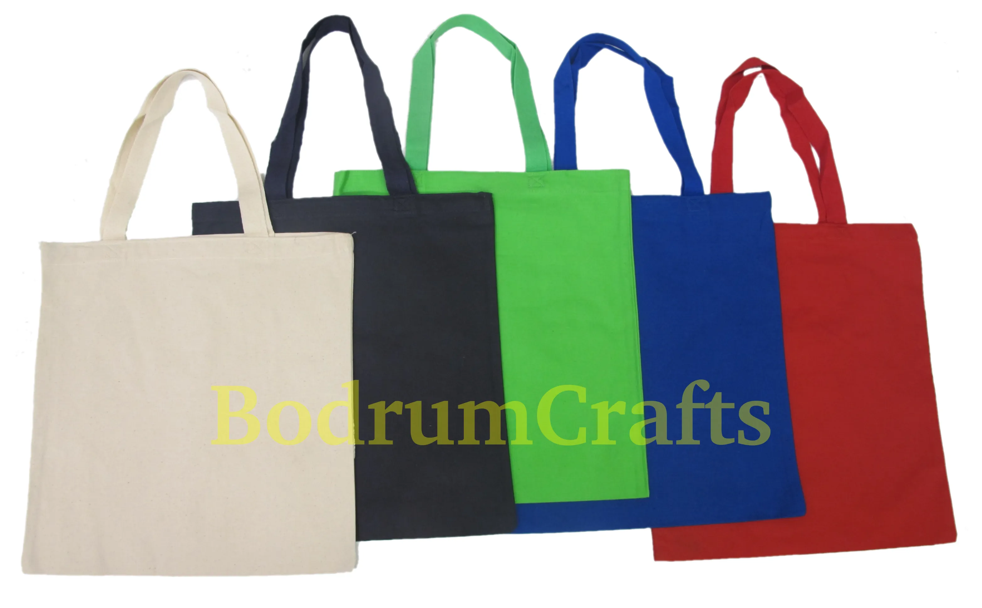 Heavy Canvas Tote Bags, 15" x 16"