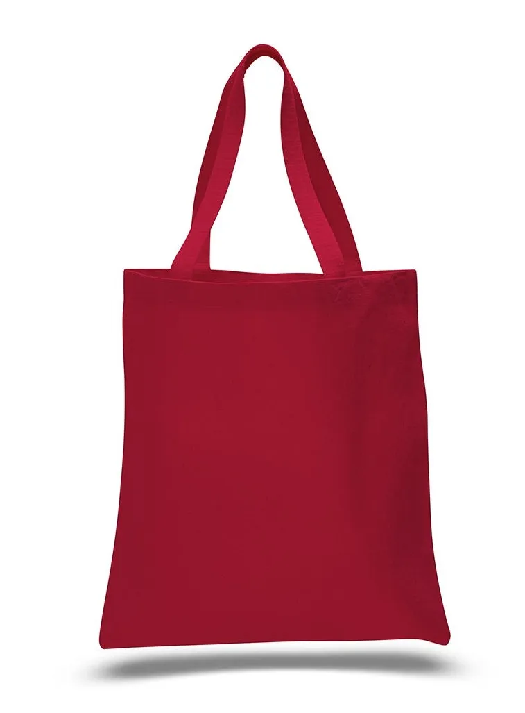 Heavy Canvas Tote Bags, 15" x 16"