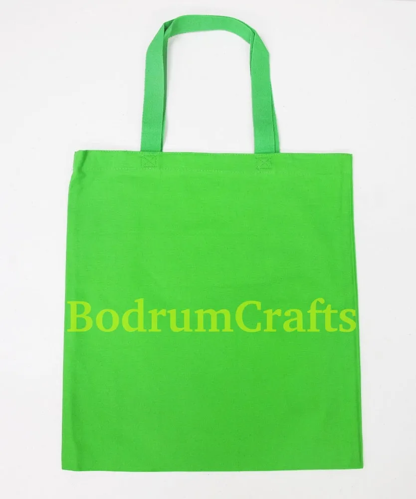 Heavy Canvas Tote Bags, 15" x 16"