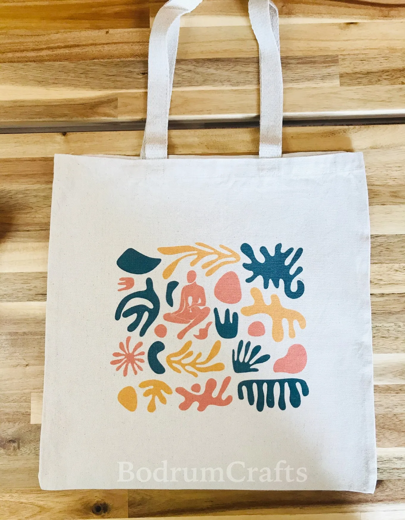 Heavy Canvas Tote Bags, 15" x 16"