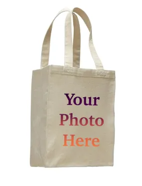 Heavy Canvas Tote Bags, Small Size with Full Gusset
