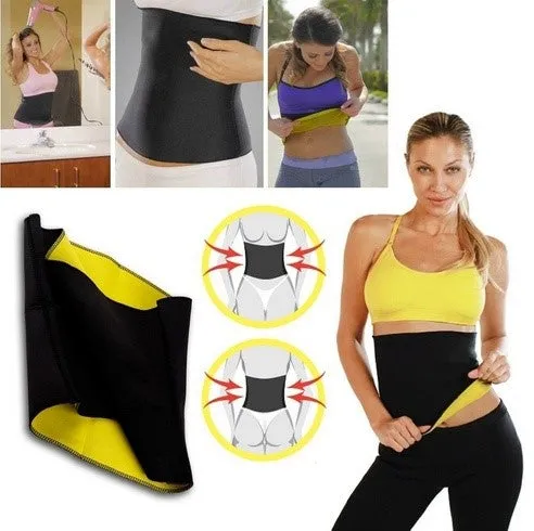 Hot Shapers Neoprene Thermal Slimming Waist Belt Shaper Sauna