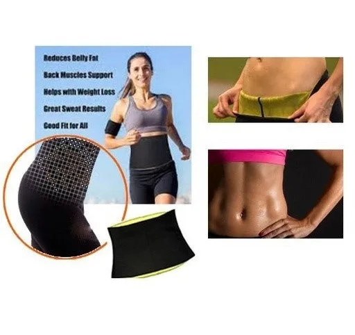 Hot Shapers Neoprene Thermal Slimming Waist Belt Shaper Sauna
