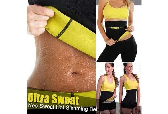 Hot Shapers Neoprene Thermal Slimming Waist Belt Shaper Sauna