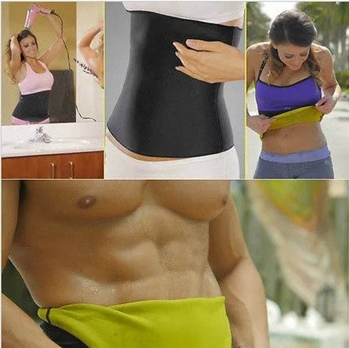 Hot Shapers Neoprene Thermal Slimming Waist Belt Shaper Sauna