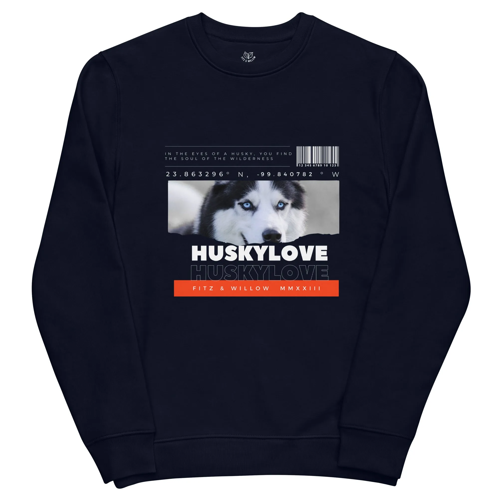 Husky lovers, unisex eco sweatshirt