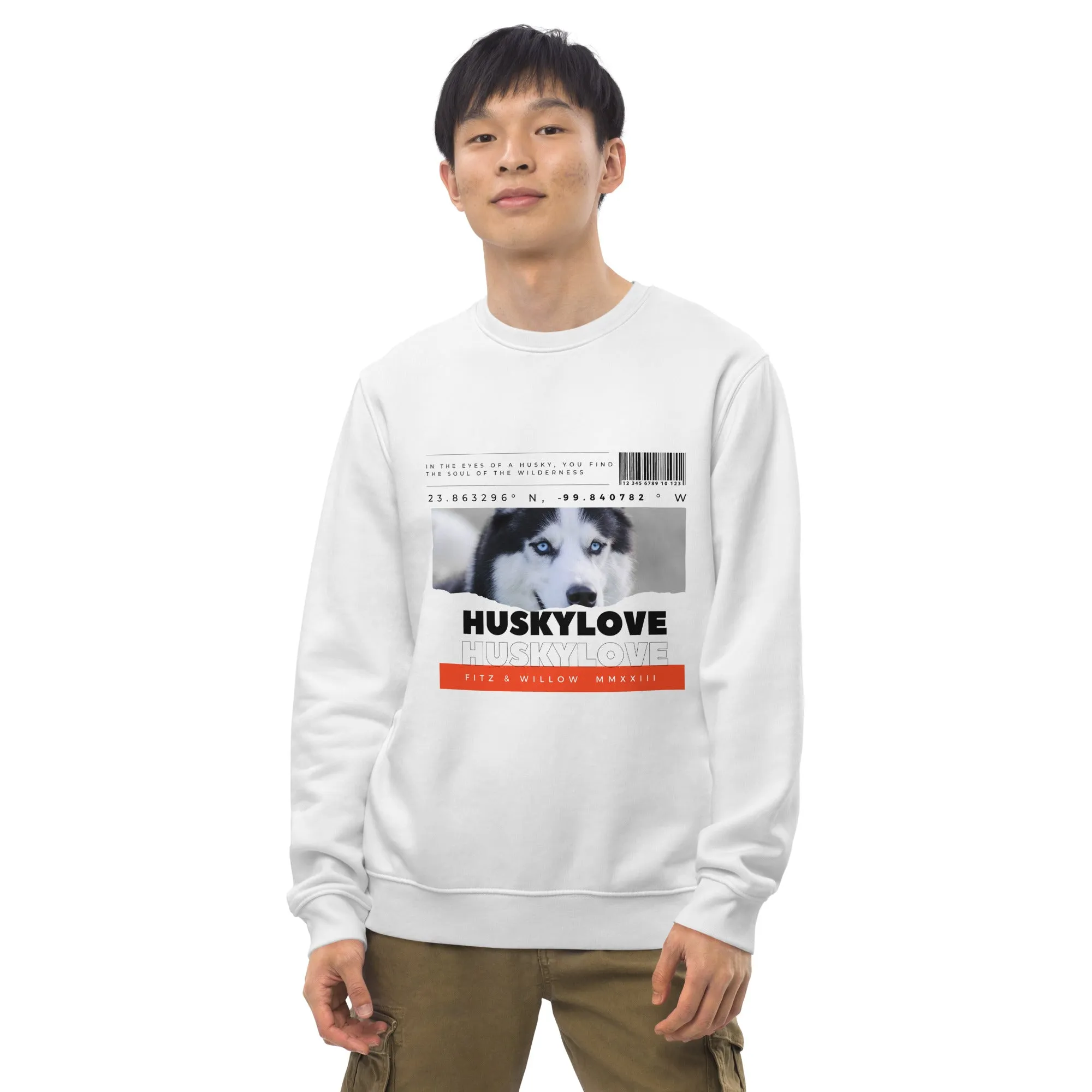 Husky lovers, unisex eco sweatshirt
