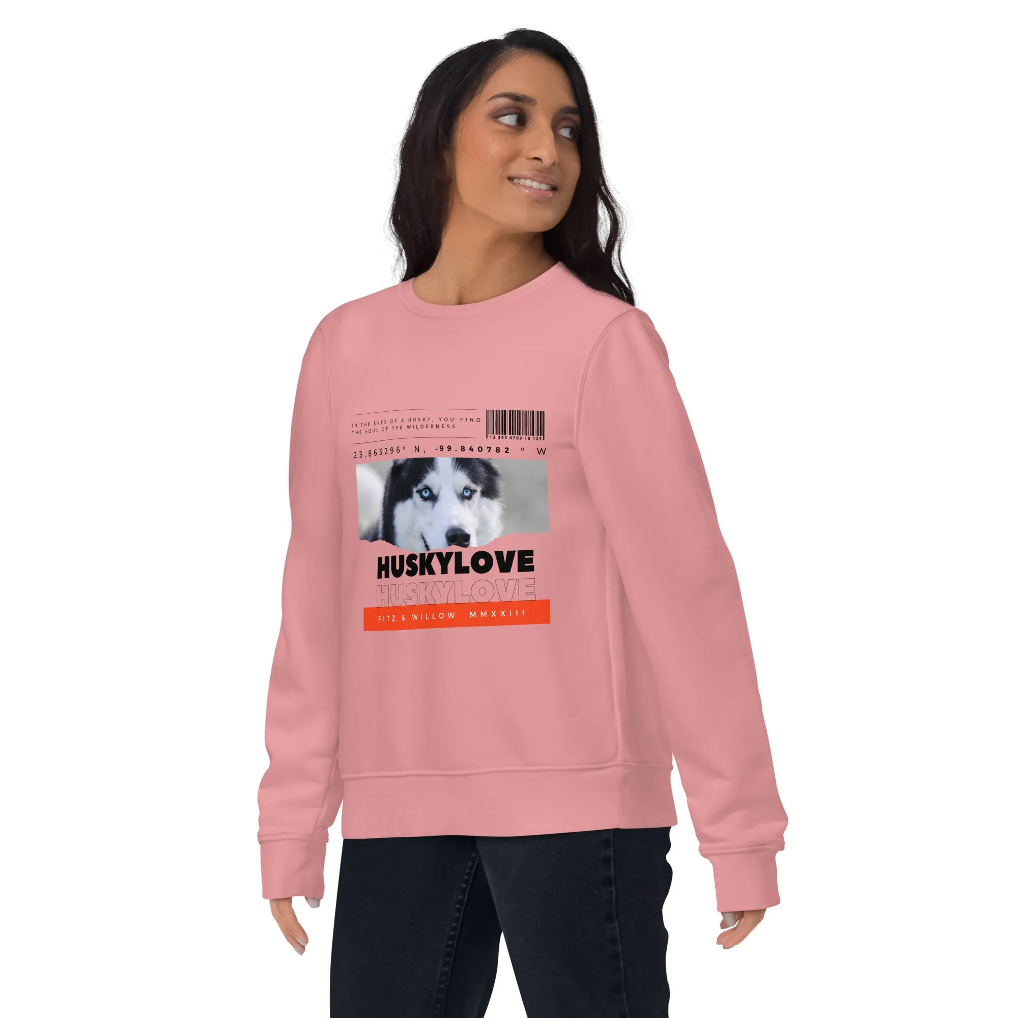 Husky lovers, unisex eco sweatshirt
