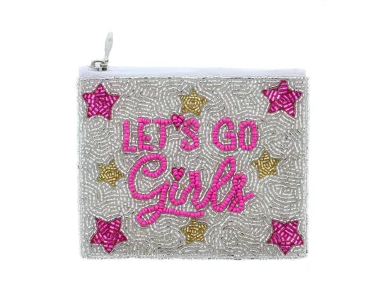 LaChic Beaded Coin Pouch