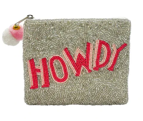 LaChic Beaded Coin Pouch