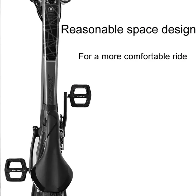 Large Capacity Bicycle Saddle Bag Outdoor Riding Triangle Toolkit(Black And Red)