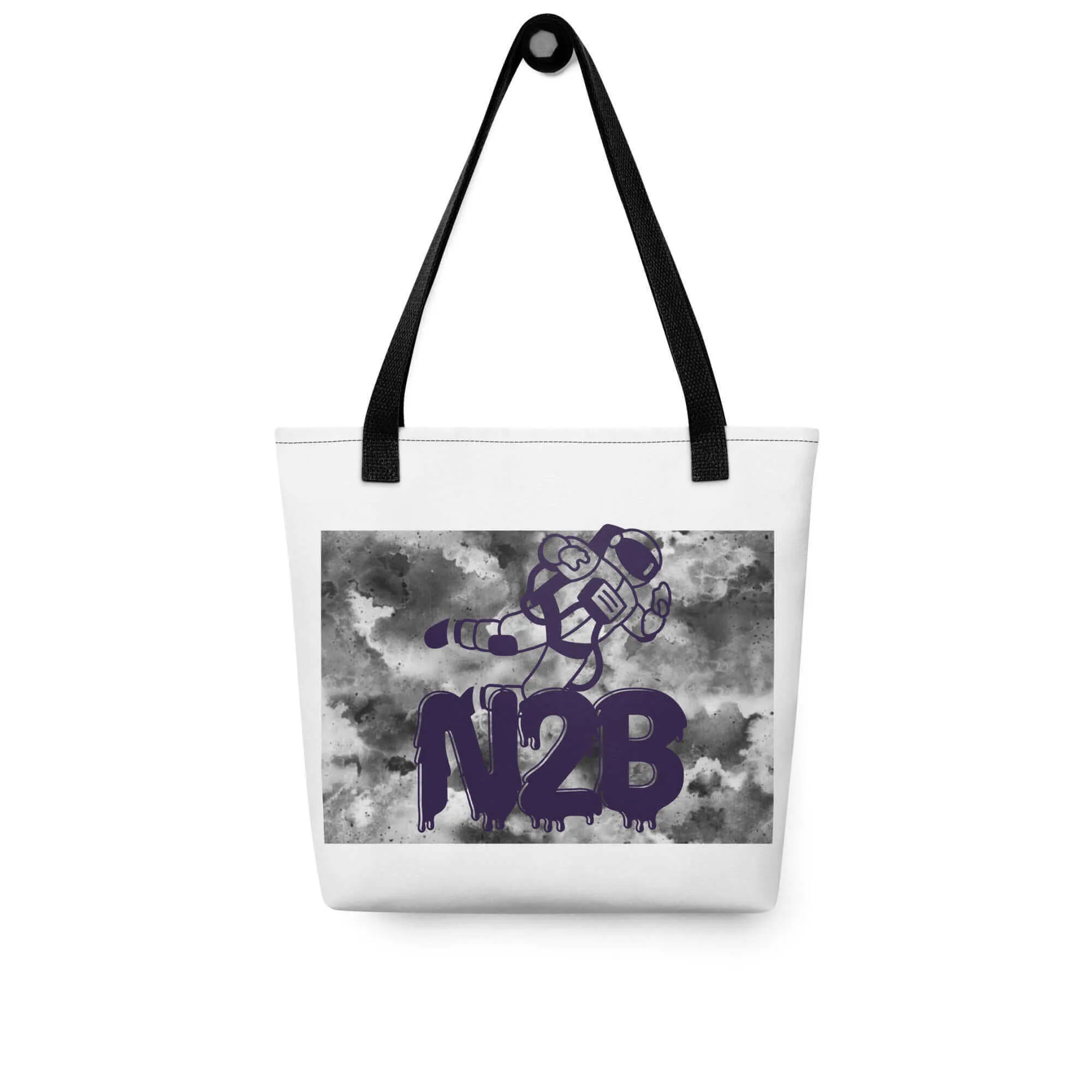 Nowhere2be N2B Spaceman Tote Bag - Stylish & Durable Travel Companion