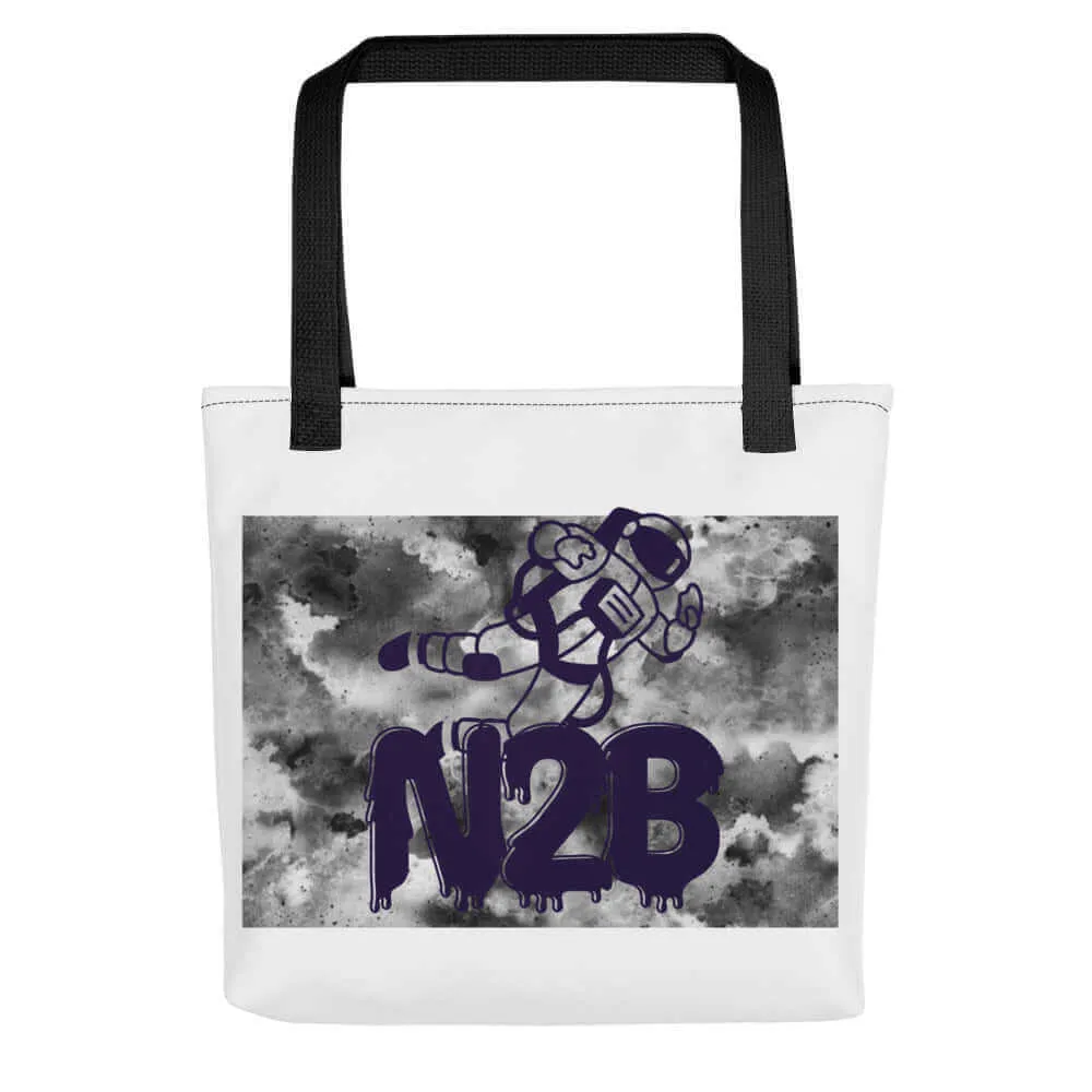 Nowhere2be N2B Spaceman Tote Bag - Stylish & Durable Travel Companion