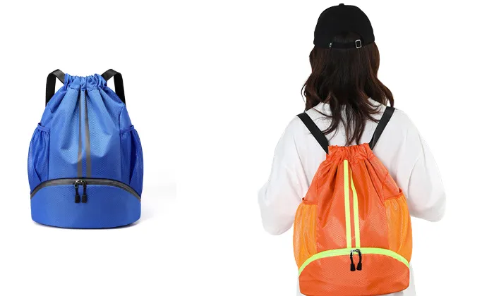 Pocket Drawstring Backpack