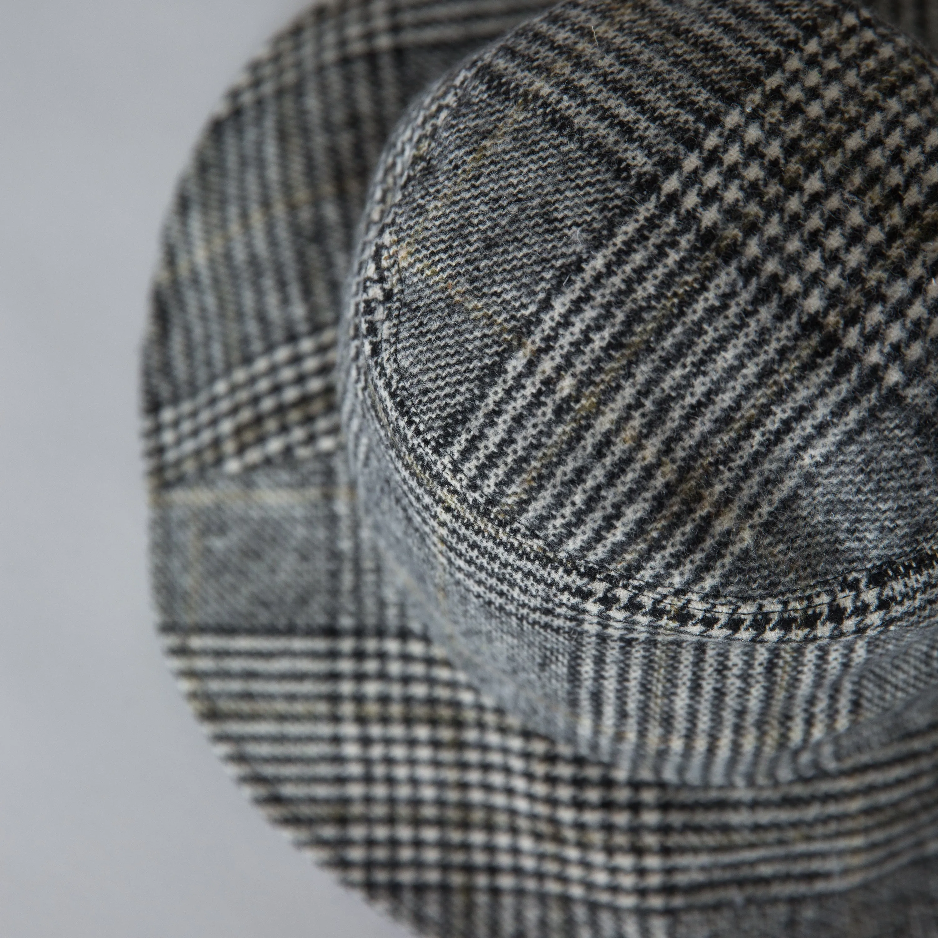 SOPHIE - Wool Bucket Hat - Herringbone